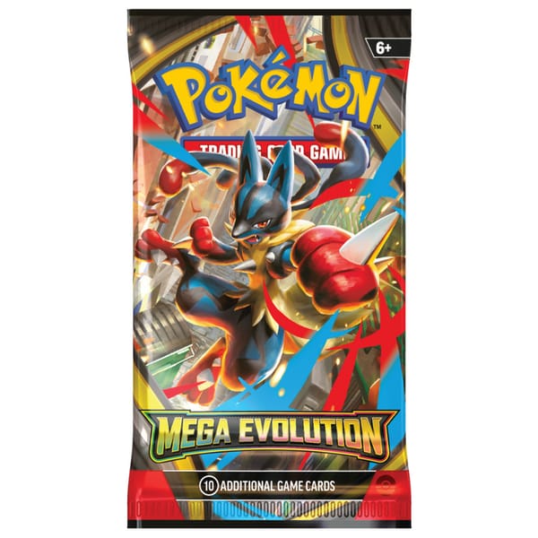 Pokemon Mega Evolution: Mega Evolution Booster Pack (10 Cards)