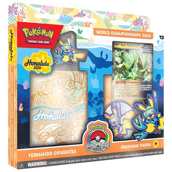 Pokemon: CRUSHING THORN 2024 World Championships Deck (Fernando Cifuentes)