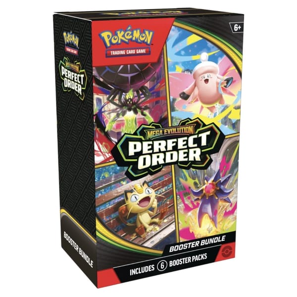 Pokemon Mega Evolution: Perfect Order Booster Bundle (6 Pack)