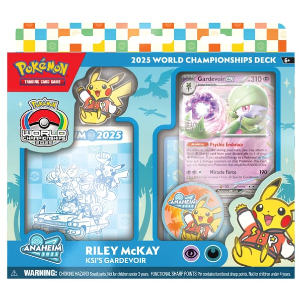 Pokémon Scarlet & Violet: Riley McKay Gardevoir ex Collection Box (60 Cards)