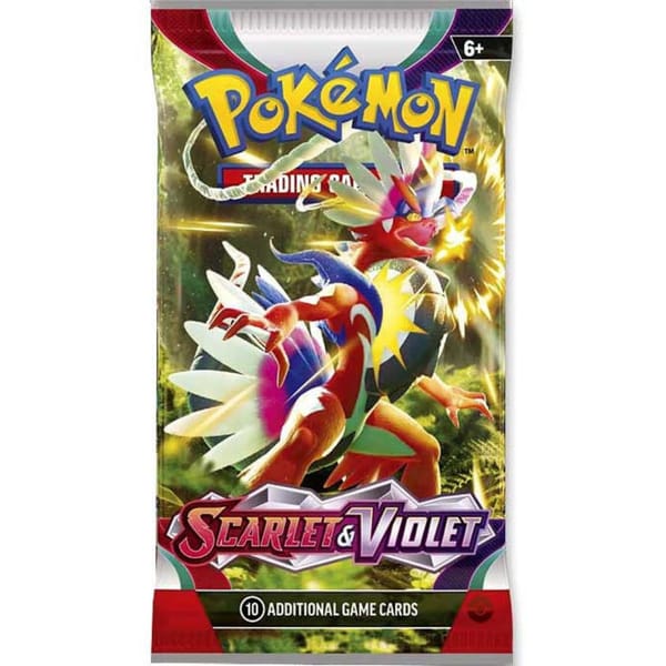 Pokemon Scarlet & Violet: Base Set Booster Pack (10 Cards)